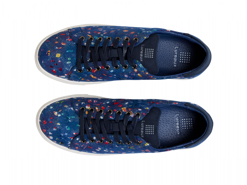 Drip Drop Sneakers Ocean Blue Sneakers Lureaux